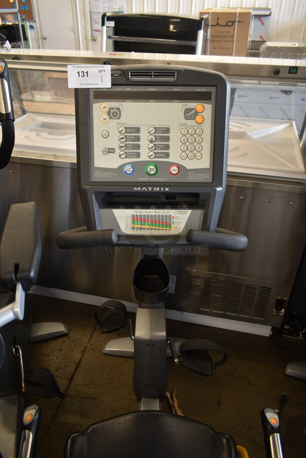 Matrix R-3x/5x/7x Commercial Floor Style Stationary Exercise Bicycle. 100-240 Volts, 1 Phase. Tested and Working!
 - Image 2 of 6