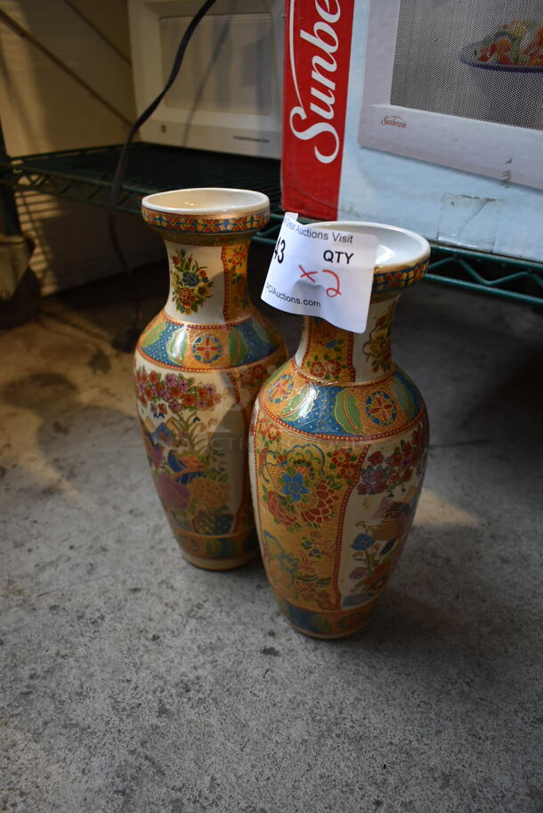 2 Decorative Vases. 2 Times Your Bid! - Image 3 of 5