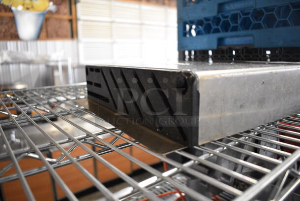 Edlund Stainless Steel Knife Holder. 12x3x14 - Image 2 of 3