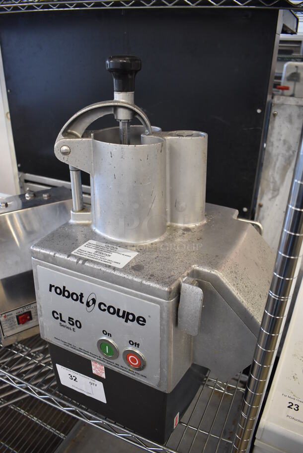Robot Coupe CL50 Series E Metal Commercial Countertop Food Processor. 120 Volts, 1 Phase. 14x13x24. Tested and Working! - Image 3 of 6