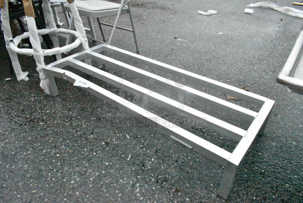 BRAND NEW SCRATCH AND DENT! Regency 600DUN2048 48" x 20" x 8" Aluminum Dunnage Rack - 1685 lb. Capacity - Image 3 of 5