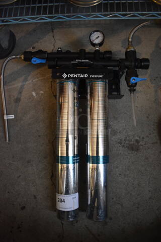 Pentair Everpure Water Filtration System. 18x6.5x22