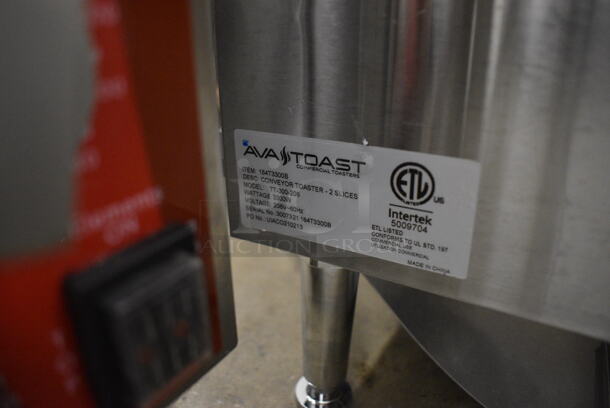 Avatoast TT-300-208 Stainless Steel Commercial Countertop Conveyor Toaster Oven. 208 Volts, 1 Phase. 14.5x20x15 - Image 6 of 6