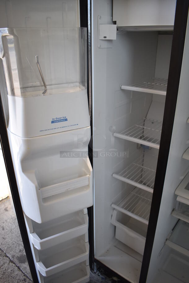 Whirlpool Conquest Metal Cooler Freezer Combo Unit. 36x36x69. Tested and Working! - Image 4 of 7