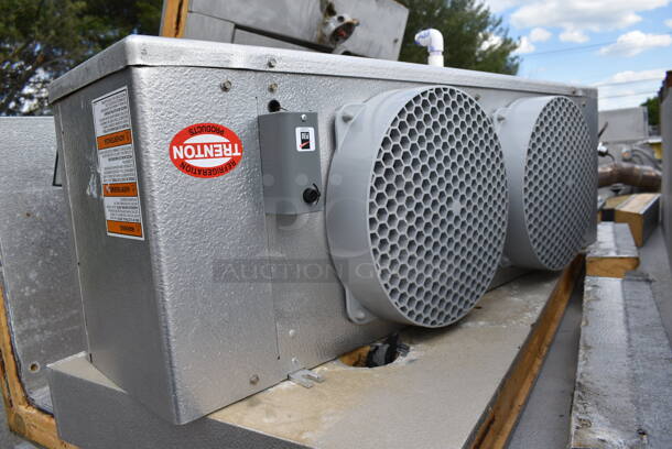 6'x8' Penn Walk In Cooler Box w/ Copeland RST80C1E-TA5-150 200-230 Volt, 3 Phase Compressor and Trenton TPLP211MAS1BR6 115 Volt, 1 Phase Condenser. Picture of the Unit Before Removal Is Included In the Listing. - Image 8 of 9