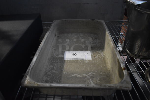 Metal Drop In Bin. 10x16.5x2.5 - Image 1 of 3