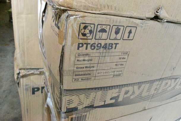 5 Various Items Including 1 Pyle PT588AB 5.1-Channel Home Receiver with HDMI Bluetooth and 4 Pyle PT694BT 5.2-Channel Hi-Fi Bluetooth Stereo Amplifier 1000 Watt AV Home Speaker Subwoofer Sound Receiver w/Radio. 5 Times Your Bid!  - Image 4 of 7