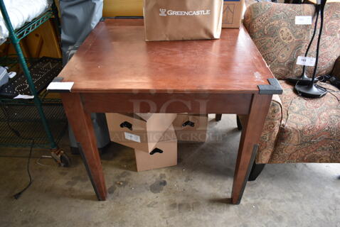 Wood Pattern Table.