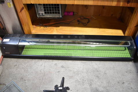 Hoshizaki HNC-210AA-L Metal Commercial Countertop Sushi Display Case Merchandiser. 115 Volts, 1 Phase. Tested and Working!