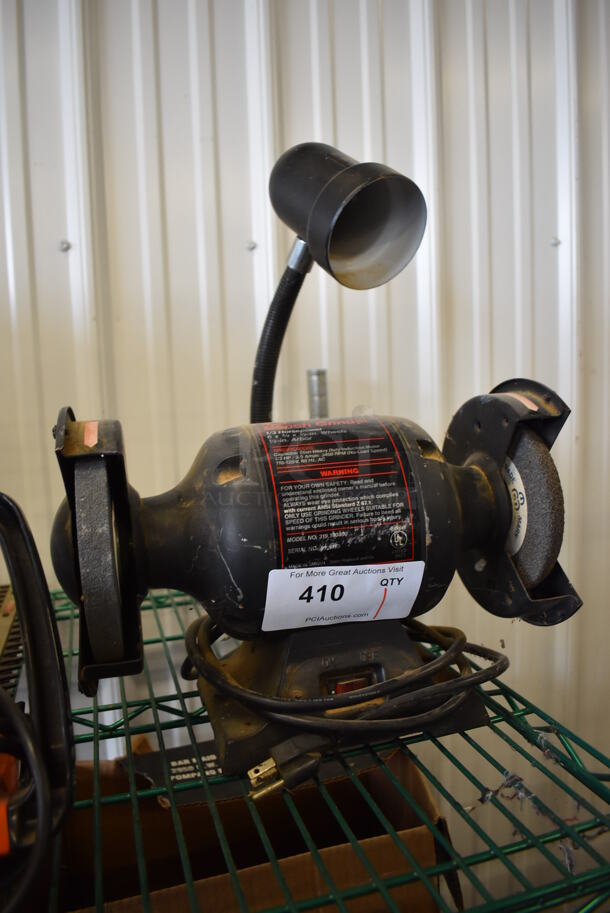 Sears Craftsman Metal 6" Bench Grinder. 15x10x16 - Image 2 of 7