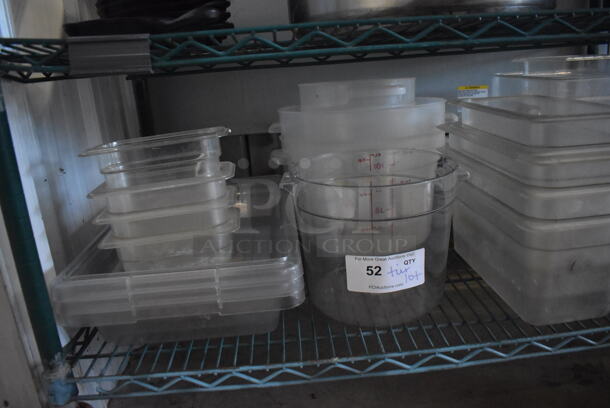 Tier Lot of Various Items Including Poly Bins! - Image 3 of 4
