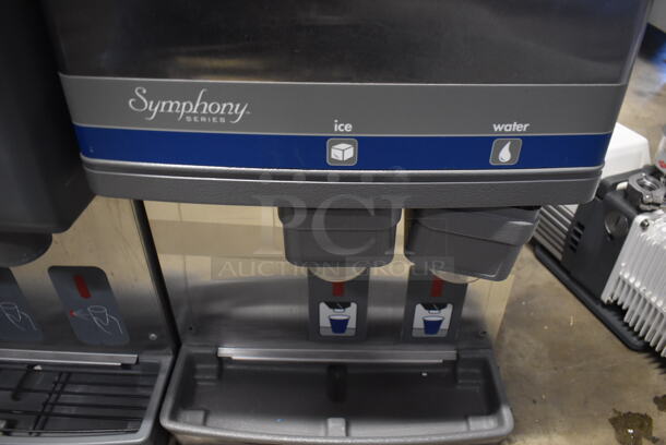 Follett 12CI400A Symphony Series Stainless Steel Commercial Countertop Ice Machine w/ Ice and Water Dispenser. 115 Volts, 1 Phase. 16x23x32 - Image 4 of 8