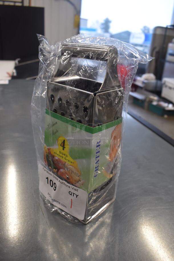BRAND NEW! Winco Metal Grater. 4x3x9.5 - Image 2 of 3