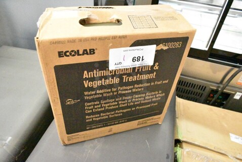 BRAND NEW IN BOX! Ecolab Antimicrobial Fruit & Vegetable Treatment