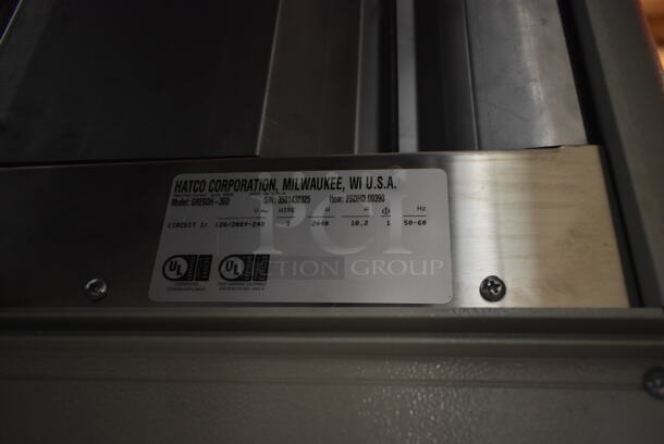 BRAND NEW SCRATCH AND DENT! Hatco GR2SDH-36D Stainless Steel Commercial Countertop 2 Tier Warming Display Merchandiser. 120/208-240 Volts, 1 Phase. - Image 7 of 7