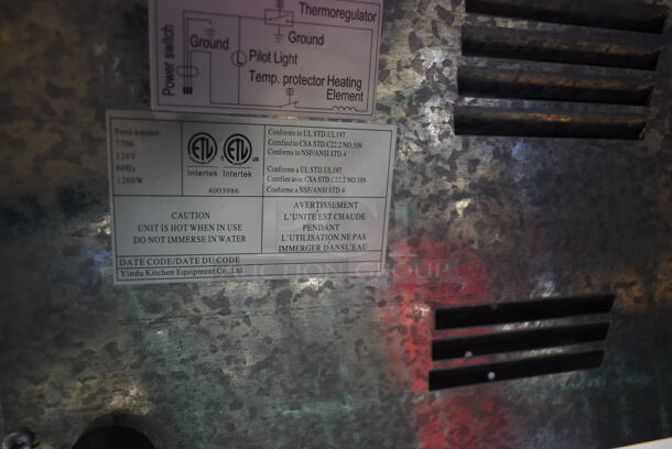 7700 Stainless Steel Commercial Countertop Food Warmer. 120 Volts, 1 Phase. Tested and Working! - Image 4 of 4