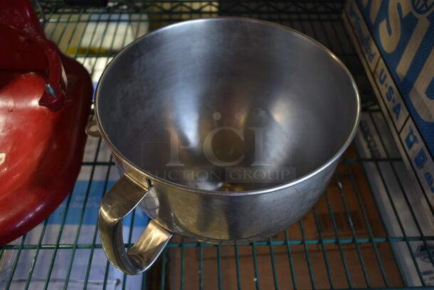 KitchenAid Professional 600 KP26M1XER Metal Countertop 6 Quart Planetary Dough Mixer w/ Metal Mixing Bowl, Paddle and Whisk Attachments. 120 Volts, 1 Phase. Tested and Working! - Image 4 of 7
