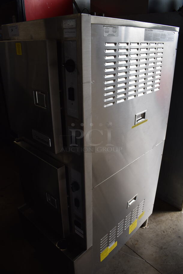 2012 Cleveland 24CEA10 Commercial Stainless Steel Convection Steamer Cabinet With Pan Racks. 440-480V, 3 Phase. - Image 3 of 6