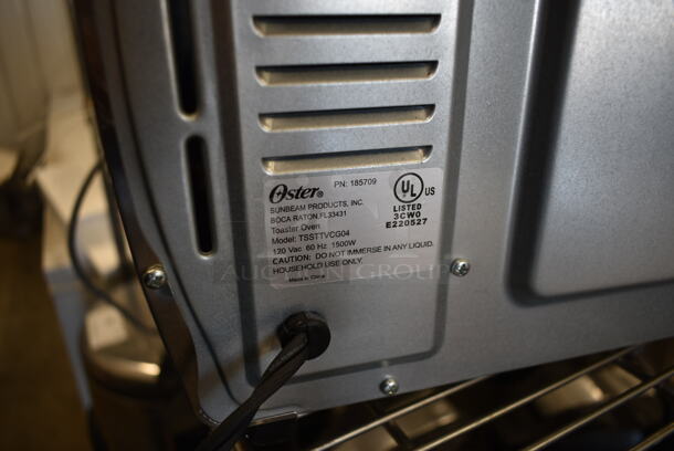Oster TSSTTVCG04 Metal Countertop Electric Powered Toaster Oven. 120 Volts, 1 Phase. Tested and Working! - Image 4 of 4