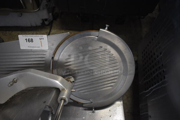 Fleetwood Stainless Steel Commercial Countertop Meat Slicer. 115 Volts, 1 Phase. 25x18x20. Tested and Working! - Image 4 of 10