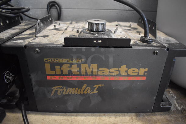 3 LiftMaster Formula I Professional Chamberlain Garage Door Openers w/ 2 Chamberlain 893MAX Remote Control Garage Transmitters. 13.5x10x7. 3 Times Your Bid! - Image 3 of 10