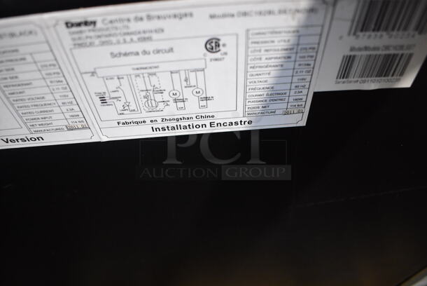 BRAND NEW SCRATCH AND DENT! Danby DBC162BLSST Metal Mini Wine Chiller Merchandiser. 115 Volts, 1 Phase. 24x25x34. Tested and Working! - Image 5 of 7