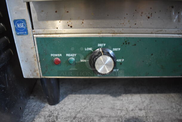 Waring Professional Stainless Steel Commercial Countertop Electric Powered Flat Top Griddle w/ Thermostatic Controls. 250 Volts, 1 Phase. 24x20x12.5 - Image 3 of 6
