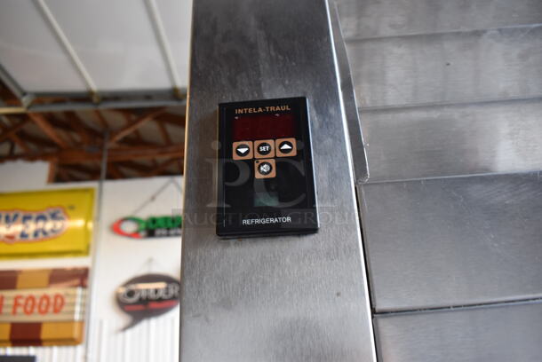 Traulsen RRI132HUT-FHS ENERGY STAR Stainless Steel Commercial Single Door Roll In Rack Cooler w/ Ramp. 115 Volts, 1 Phase. 35.5x35x90. Tested and Working! - Image 4 of 7