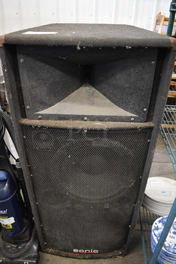Sonic Speaker. 21x20x49.5