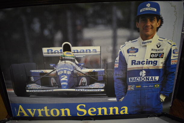7 Various Signs Including Skiing, The Sopranos and Racing. Includes 42x1x30. 7 Times Your Bid! (bar) - Image 5 of 7