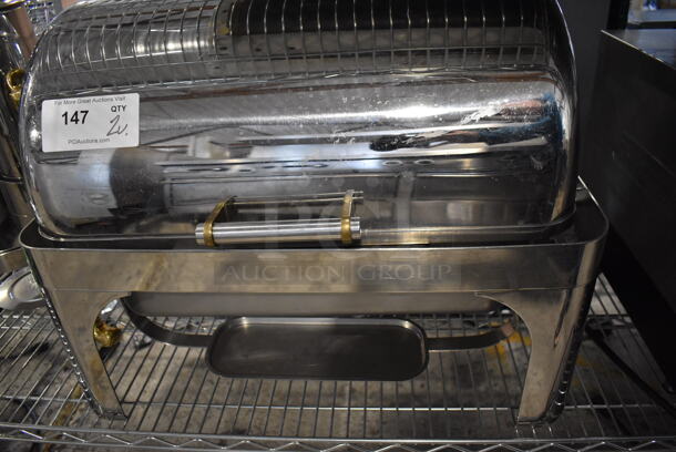 2 Metal Units; Chafing Dish and Beverage Holder Dispenser. 26x18x19, 12x15x22. 2 Times Your Bid! - Image 7 of 8