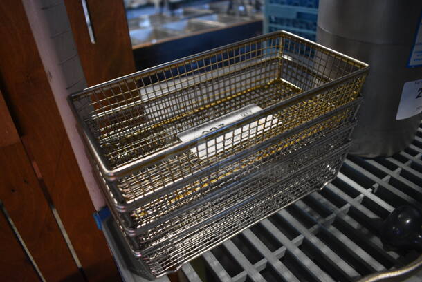 4 Metal Baskets. 10.5x5.5x2.5. 4 Times Your Bid! - Image 2 of 3