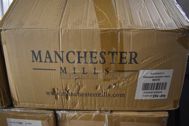 PALLET LOT OF 25 Boxes of BRAND NEW Manchester Mills 0045270 Disposable Isolation Gowns. 25 Times Your Bid! - Image 3 of 6