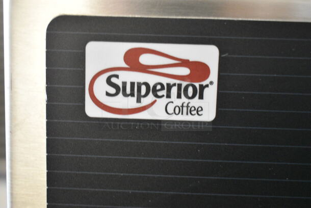 Curtis SCD1000GT63A000 Stainless Steel Commercial Countertop Double Coffee Machine w/ Hot Water Dispenser. 120/220 Volts, 1 Phase.  - Image 2 of 4