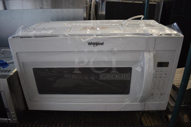 BRAND NEW! 2022 Whirlpool WMH31017HW08 Metal Microwave Oven. 120 Volts, 1 Phase. 30x16x17 - Image 1 of 7
