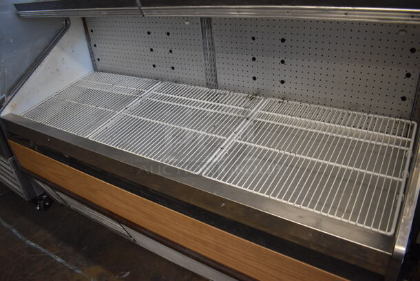 McCray SC-P32E-SS Metal Commercial Floor Style Open Grab N Go Merchandiser w/ Metal Shelves. 230 Volts. 74x30x71 - Image 3 of 5
