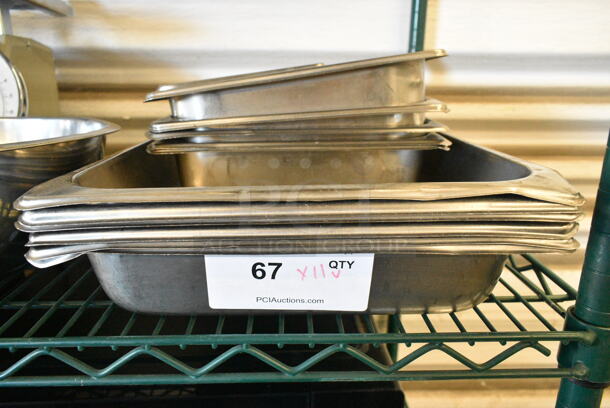 11 Various Stainless Steel Items Including Drop In Bins and Bowl. 11 Times Your Bid!  - Image 4 of 5