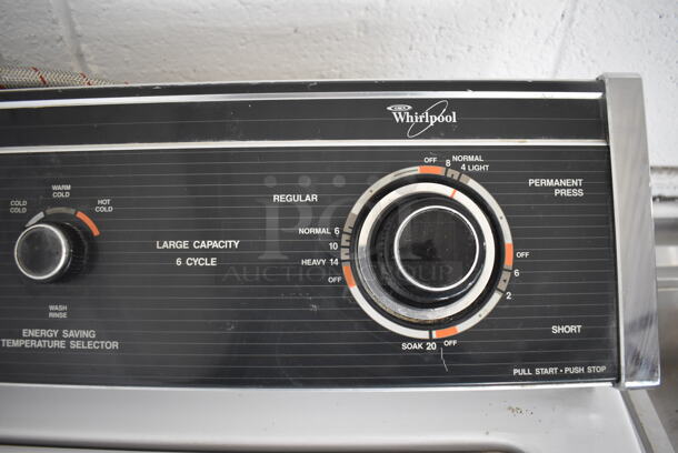Whirlpool LA8400XWW1 Metal Top Load Washer. 115 Volts, 1 Phase. 24x26x45 - Image 4 of 7