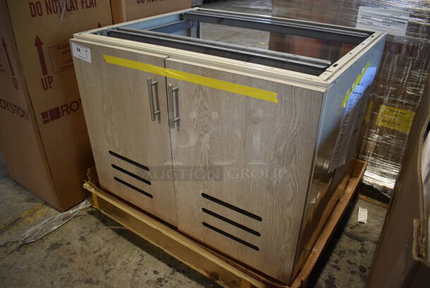 BRAND NEW! Royston 62092294-633 Wood Pattern 2 Door Cabinet. 36x30x27 - Image 2 of 7