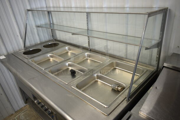 Wells MOD-400 Stainless Steel Commercial Electric Powered Steam Table. 208/240 Volts.  - Image 2 of 8