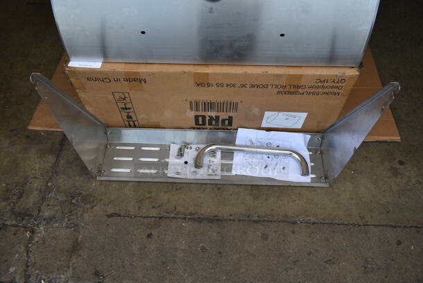 BRAND NEW SCRATCH AND DENT! Backyard Pro Stainless Steel Roll Top for Grill. - Image 2 of 6