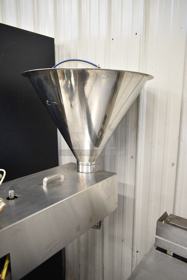 Hinds-Bock SP-64 Metal Commercial Floor Style Single Piston Depositer.  - Image 4 of 10