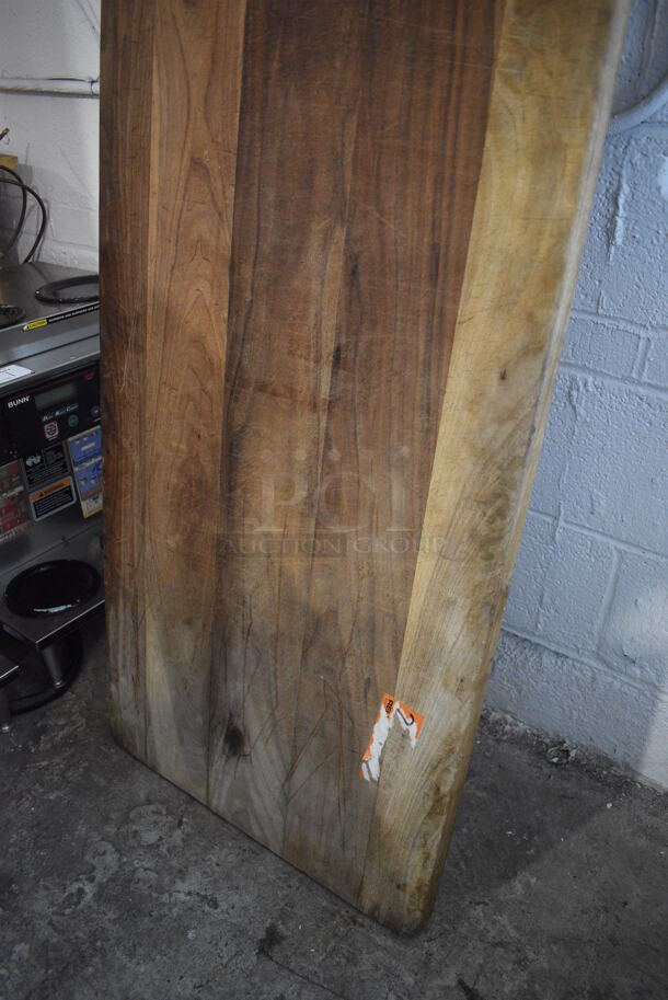 Butcher Block Tabletop. 21.5x89x1.5 - Image 3 of 3