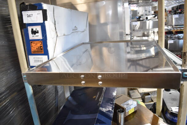 BRAND NEW SCRATCH AND DENT! ServIt 423HSW2024 24" Stainless Steel Heated Shelf Warmer. 120 Volts, 1 Phase. Tested and Working! - Image 3 of 5