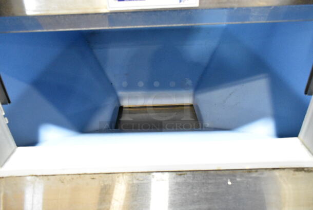 2019 Scotsman F1222A-32E Ice Head on Stainless Steel Commercial Ice Bin w/ Portable Ice Cart. 208/230 Volts, 1 Phase.  - Image 3 of 7