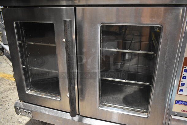 2 Lang ECCO-LMDR Stainless Steel Commercial Electric Powered Full Size Convection Oven w/ View Through Doors and Metal Oven Racks. 208/240 Volts, 1/3 Phase. 2 Times Your Bid! - Image 9 of 12
