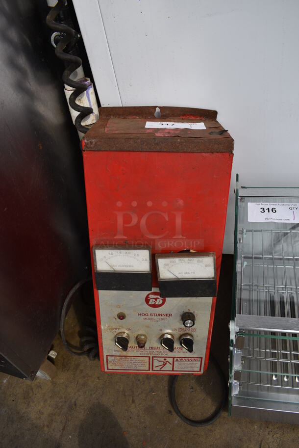 B&D Model ESS Metal Commercial Hog Stunner w/ Probe. 9x7x23 - Image 5 of 5