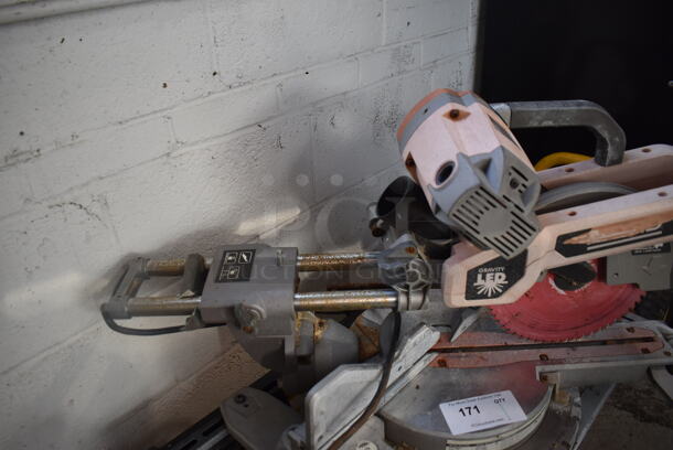 Rigid MS255SR Countertop 10" Dual Bevel Sliding Compound Miter Saw. 120 Volts, 1 Phase. 58x32x30. Tested and Does Not Power On - Image 5 of 7