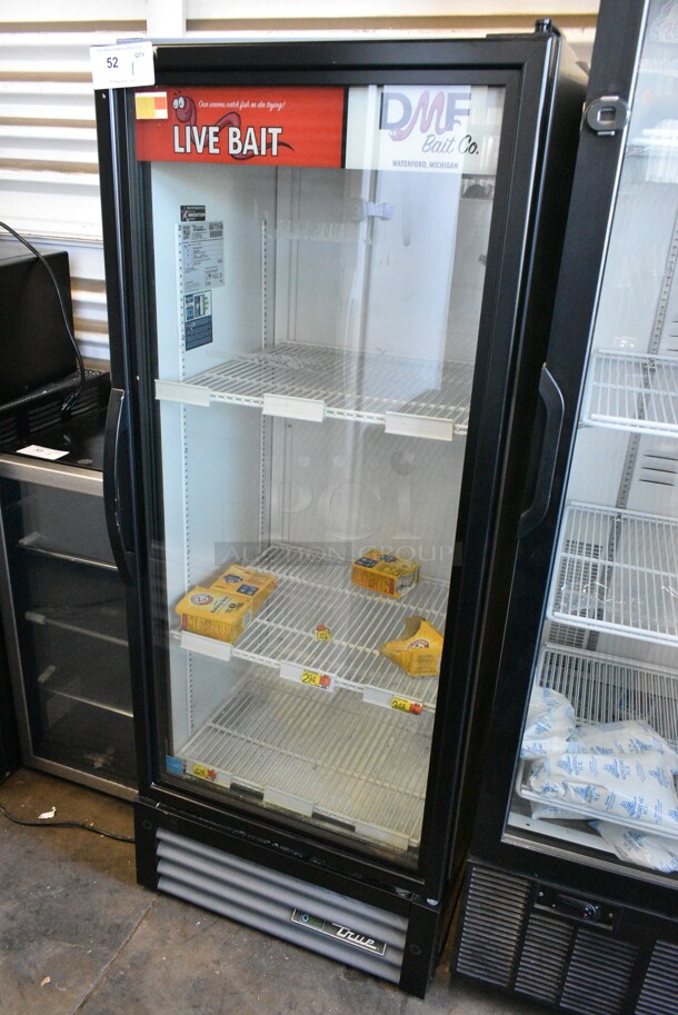 2020 True GDM-12-HC Metal Commercial Single Door Reach In Cooler Merchandiser w/ Poly Coated Racks. 115 Volts, 1 Phase. Tested and Working! - Image 1 of 5