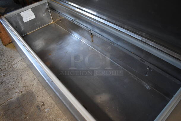 Silver King Stainless Steel Commercial Refrigerated Rail. 115 Volts, 1 Phase. 57x17x11.5. Tested and Working! - Image 3 of 5